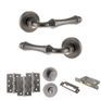 Old English Durham Door Handle Pack - Bathroom Set additional 2