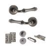 Old English Durham Door Handle Pack - Bathroom Set additional 3