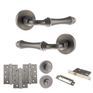 Old English Durham Door Handle Pack - Bathroom Set additional 7