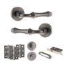 Old English Durham Door Handle Pack - Bathroom Set additional 11