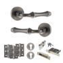 Old English Durham Door Handle Pack - Euro Lock Set additional 8