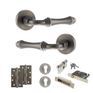 Old English Durham Door Handle Pack - Euro Lock Set additional 11