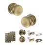 Old English Harrogate Door Knob Pack - Bathroom Set additional 14