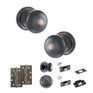 Old English Harrogate Door Knob Pack - Bathroom Set additional 98