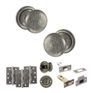 Old English Harrogate Door Knob Pack - Bathroom Set additional 87