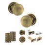 Old English Harrogate Door Knob Pack - Bathroom Set additional 79