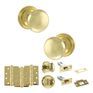 Old English Harrogate Door Knob Pack - Bathroom Set additional 10