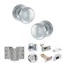 Old English Harrogate Door Knob Pack - Bathroom Set additional 66