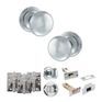 Old English Harrogate Door Knob Pack - Bathroom Set additional 63