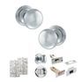 Old English Harrogate Door Knob Pack - Bathroom Set additional 62