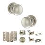 Old English Harrogate Door Knob Pack - Bathroom Set additional 60