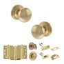 Old English Harrogate Door Knob Pack - Bathroom Set additional 52