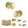 Old English Harrogate Door Knob Pack - Bathroom Set additional 45