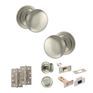 Old English Harrogate Door Knob Pack - Bathroom Set additional 3