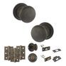 Old English Harrogate Door Knob Pack - Bathroom Set additional 36