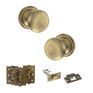Old English Harrogate Door Knob Pack - Latch Set additional 101