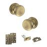 Old English Harrogate Door Knob Pack - Latch Set additional 97