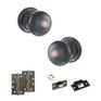 Old English Harrogate Door Knob Pack - Latch Set additional 92