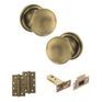 Old English Harrogate Door Knob Pack - Latch Set additional 73