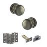 Old English Harrogate Door Knob Pack - Latch Set additional 66
