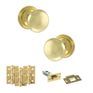 Old English Harrogate Door Knob Pack - Latch Set additional 59