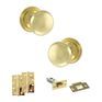 Old English Harrogate Door Knob Pack - Latch Set additional 56