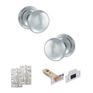 Old English Harrogate Door Knob Pack - Latch Set additional 50