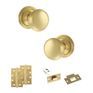 Old English Harrogate Door Knob Pack - Latch Set additional 32