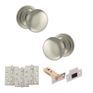Old English Harrogate Door Knob Pack - Latch Set additional 22