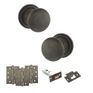 Old English Harrogate Door Knob Pack - Latch Set additional 15