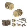 Old English Harrogate Door Knob Pack - Lock Set additional 153