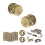 Old English Harrogate Door Knob Pack - Lock Set additional 152