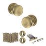Old English Harrogate Door Knob Pack - Lock Set additional 148