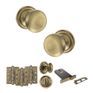 Old English Harrogate Door Knob Pack - Lock Set additional 147