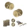Old English Harrogate Door Knob Pack - Lock Set additional 146