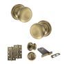 Old English Harrogate Door Knob Pack - Lock Set additional 145