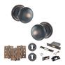 Old English Harrogate Door Knob Pack - Lock Set additional 143