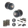 Old English Harrogate Door Knob Pack - Lock Set additional 142