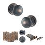 Old English Harrogate Door Knob Pack - Lock Set additional 138