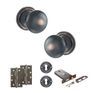 Old English Harrogate Door Knob Pack - Lock Set additional 137