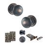 Old English Harrogate Door Knob Pack - Lock Set additional 136
