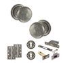 Old English Harrogate Door Knob Pack - Lock Set additional 124