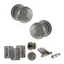Old English Harrogate Door Knob Pack - Lock Set additional 120