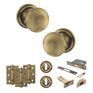 Old English Harrogate Door Knob Pack - Lock Set additional 117