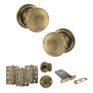Old English Harrogate Door Knob Pack - Lock Set additional 111
