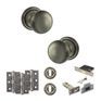 Old English Harrogate Door Knob Pack - Lock Set additional 99