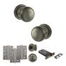 Old English Harrogate Door Knob Pack - Lock Set additional 93