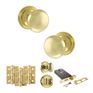 Old English Harrogate Door Knob Pack - Lock Set additional 86