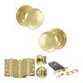 Old English Harrogate Door Knob Pack - Lock Set additional 84