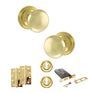 Old English Harrogate Door Knob Pack - Lock Set additional 83